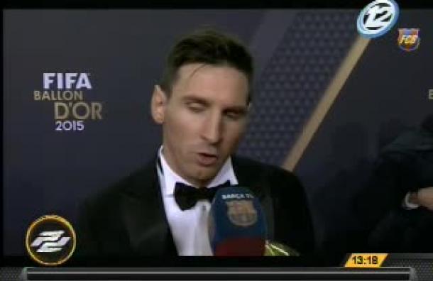 Lionel Messi gana por quinta vez el Balón de Oro