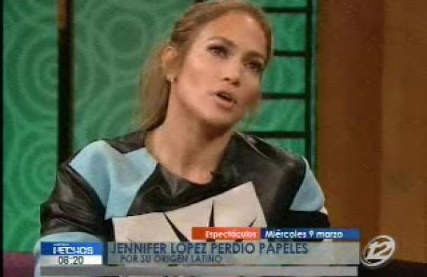 Jennifer López afirma haber perdido papeles por su origen latino