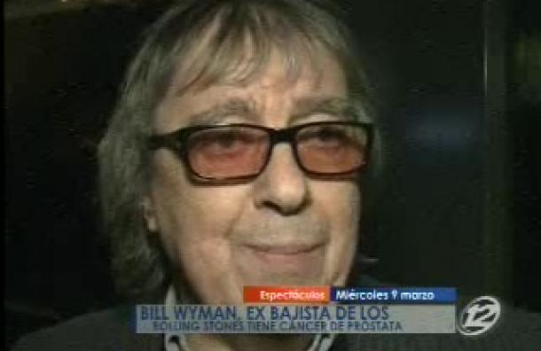 Bill Wyman, ex bajista de los Rolling Stones sufre cáncer de próstata
