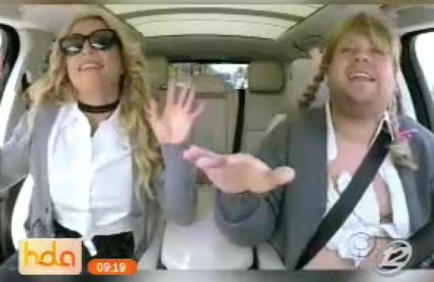Britney Spears se sube al Carpool Karaoke