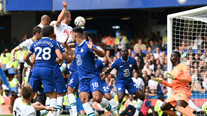 Harry Kane Chelsea FC v Tottenham Hotspur Premier League 08142022
