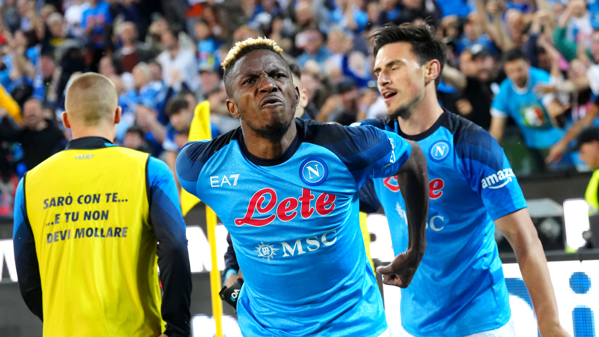 Victor Osimhen Napoli at Udinese Serie A 05042023