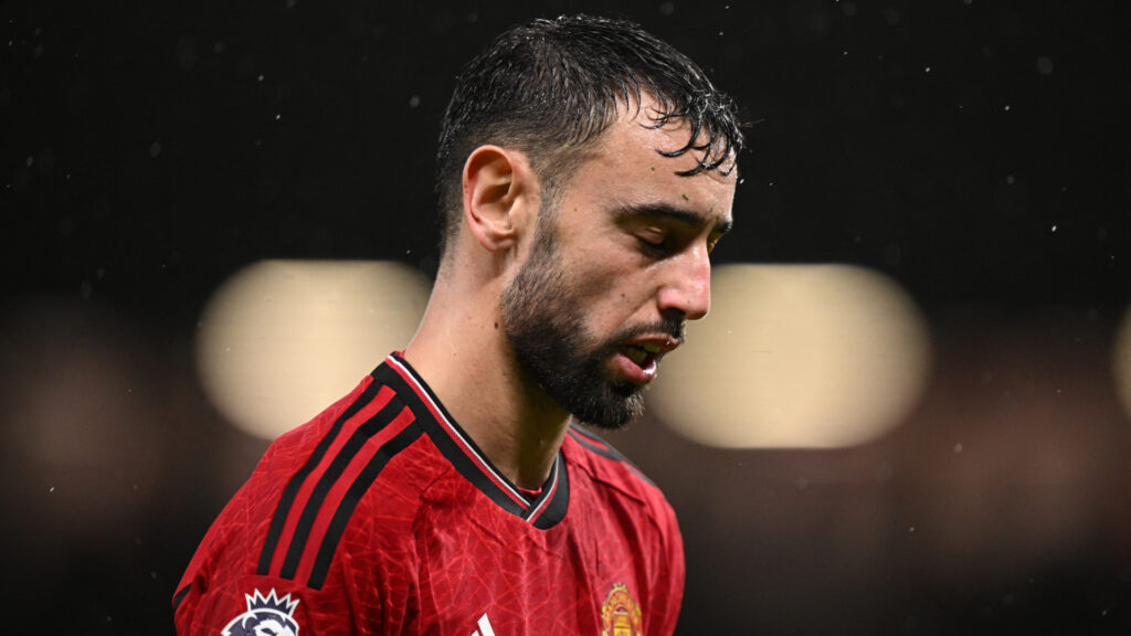 Bruno Fernandes Manchester United Bournemouth Premier League 12092023 (Getty Images)