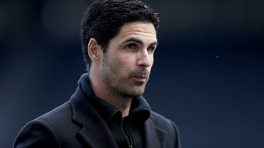Mikel Arteta on the touchline (Lee Smith/PA Archive)